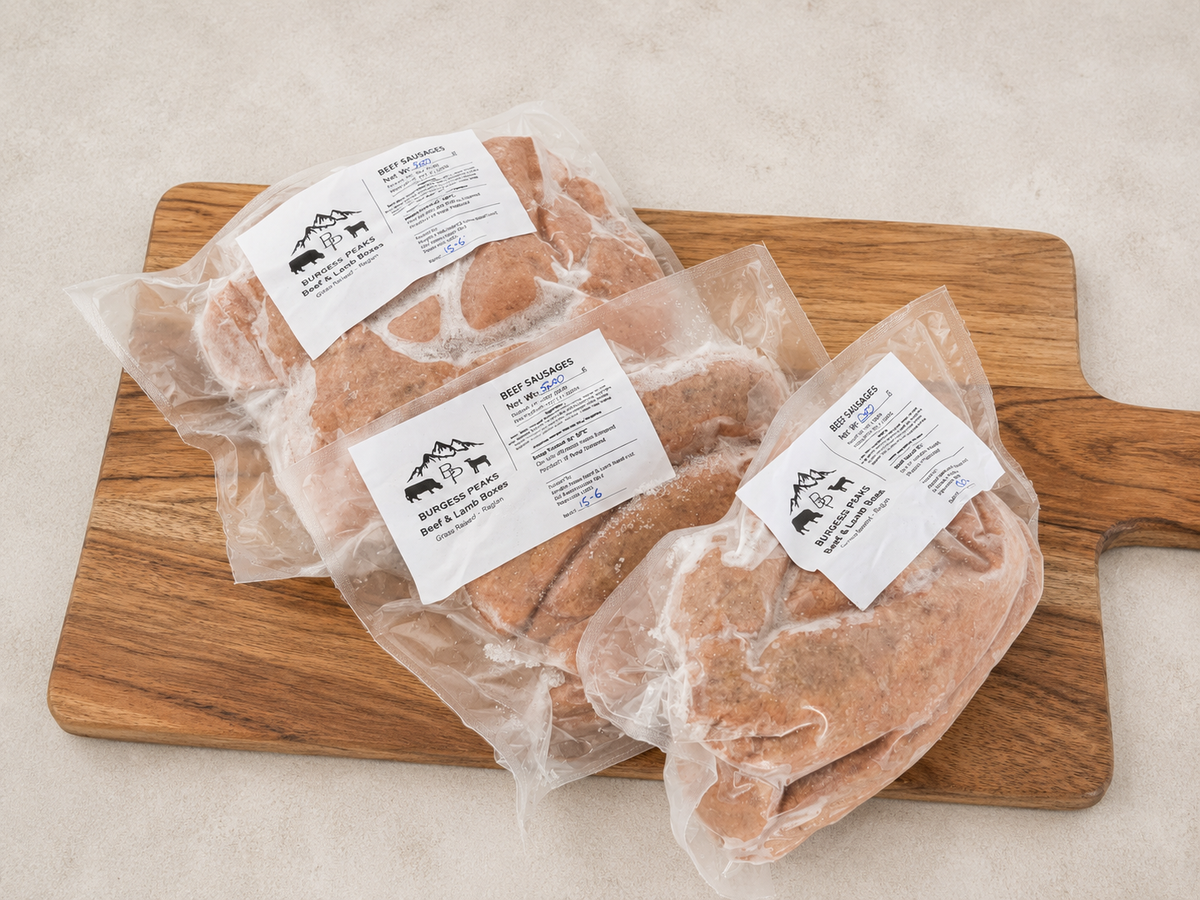 Beef Sausages (1.8kgs)
