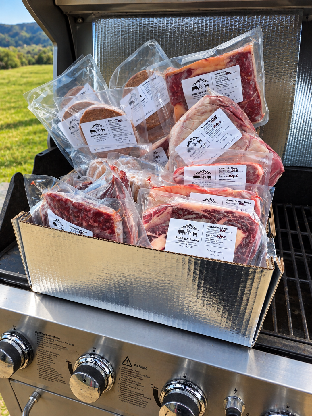 The Muster BBQ Box – 9kg LIMITED AVALABILITY